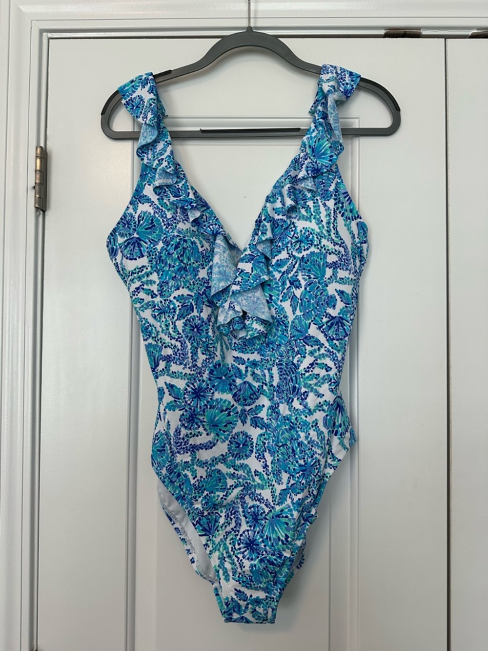 NWOT Lilly Pulitzer Ruffle One-Piece Swimsuit